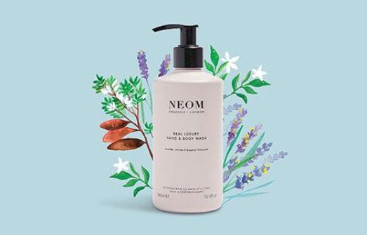 Neom Organics take advantage of Spectra’s recycled Roma pack
